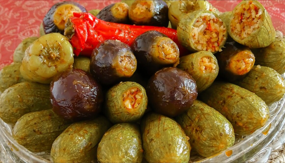 Mahshy,(stuffed,Veggies),Traditional,,Super,Delicious,Egyptian,Food.