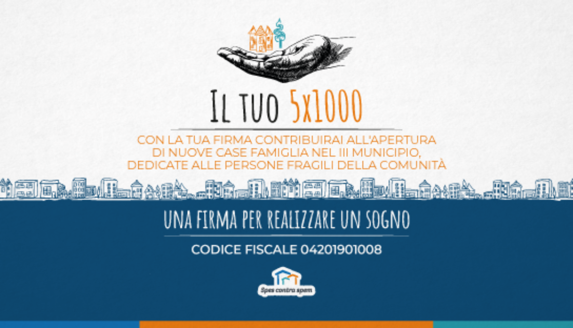 Spes Contra Spem - Campagna 5x1000 - Cover Facebook