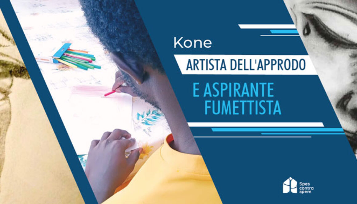 Kone e il suo sogno di diventare un artista dei fumetti